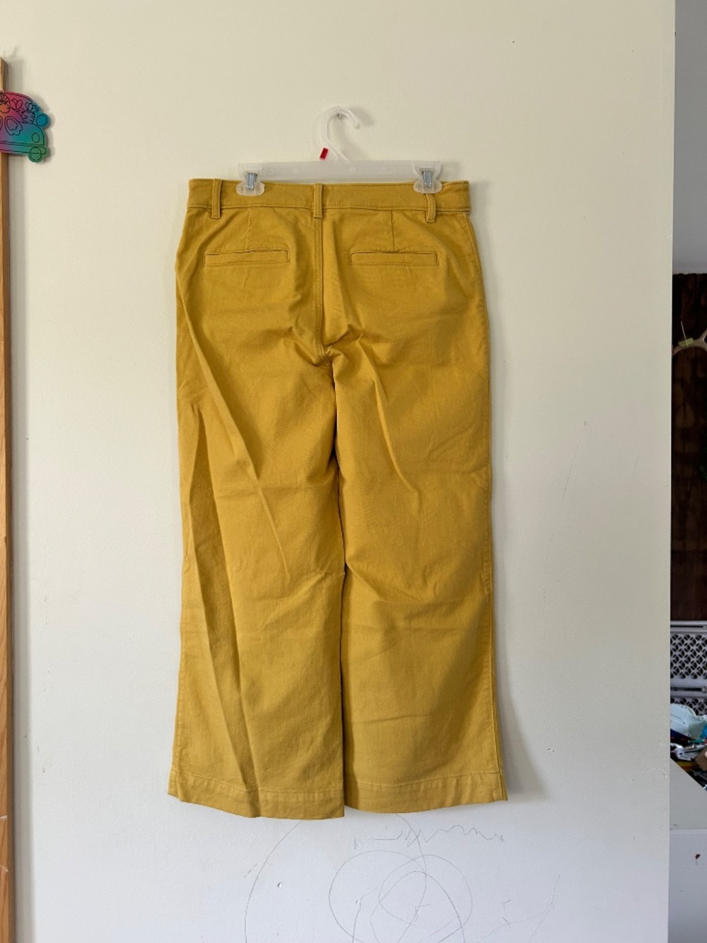 🍓The Golden Palmer Wide Leg High Rise Crop Pants - Picture 10 of 14